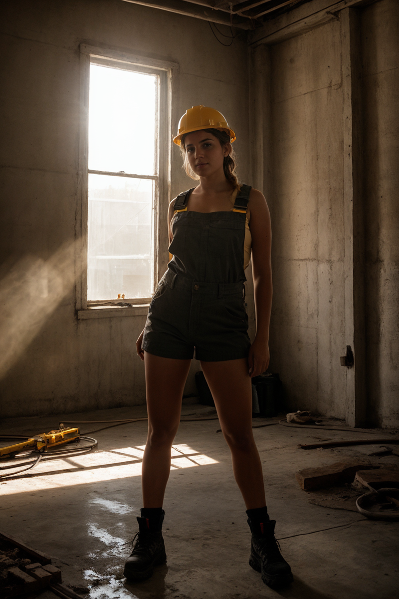 02239-3425561363-RAW photo, DSLR BREAK portrait of full body a cute woman as a construction worker,_detailed, sunrays, sunlight, cinematic lighti.png